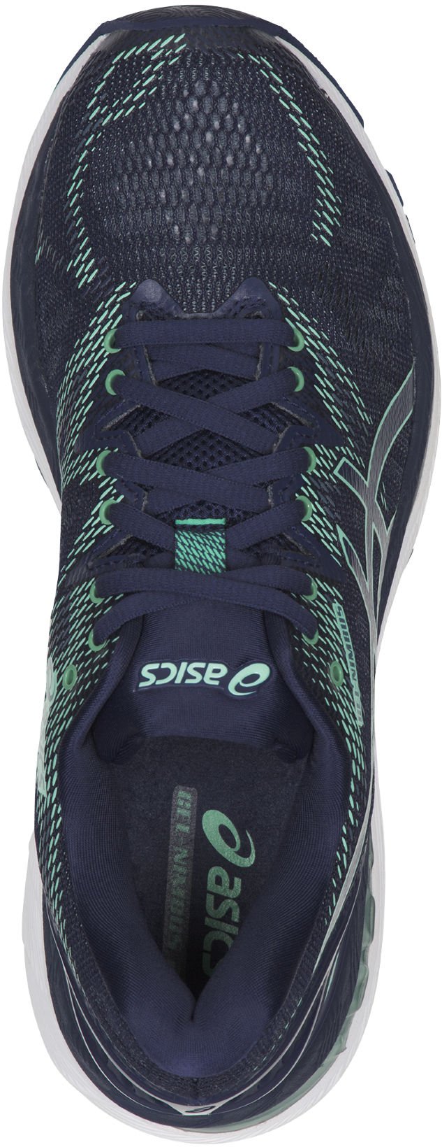 Asics gel nimbus 20 women's shoes indigo blue/green sale